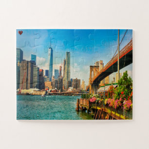 Brooklyn Silhouette New York Legpuzzel