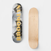 Brooklyn skateboard bruggen spinnenwebben NYC (Voorkant)