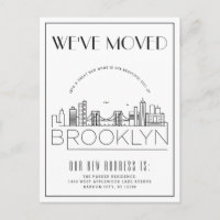 Brooklyn Skyline Modern Deco | Adres Gewijzigd