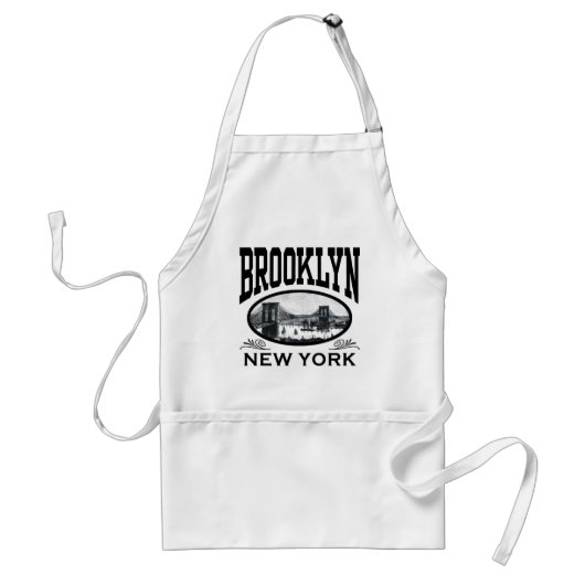 Brooklyn Standaard Schort (Voorkant)