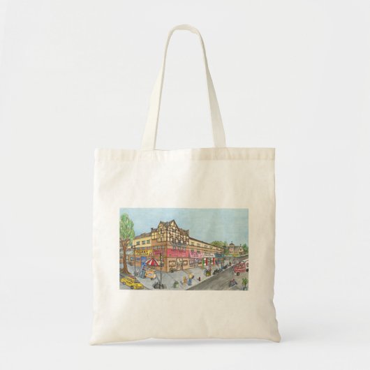 Brooklyn Street Eats Tote Bag (Voorkant)