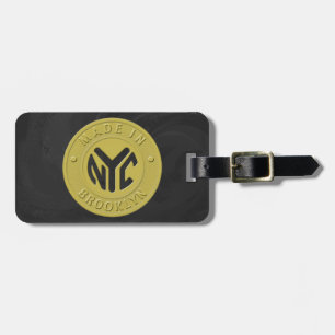 Brooklyn Subway Token Bagagelabel