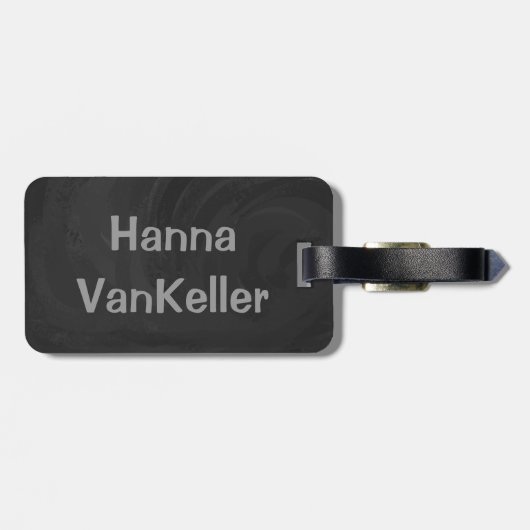 Brooklyn Subway Token Bagagelabel (Achterkant horizontaal)