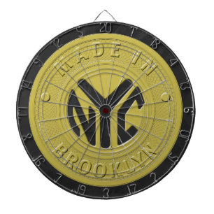 Brooklyn Subway Token Dartbord