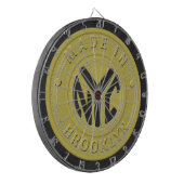 Brooklyn Subway Token Dartbord (Voorkant Links)