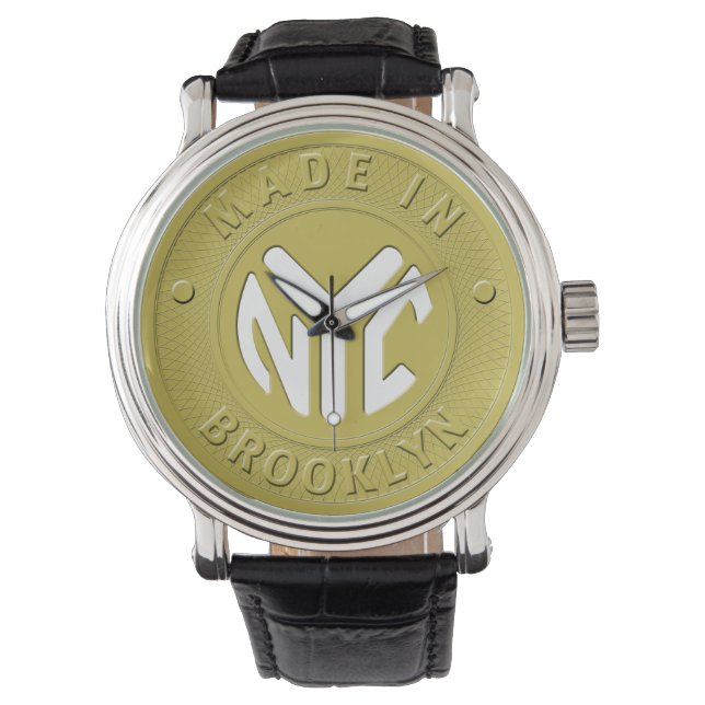 Brooklyn Subway Token Horloge (Voorkant)