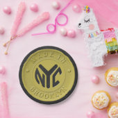 Brooklyn Subway Token Papieren Bordje (Feest)