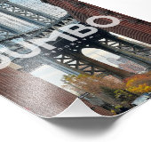 Brooklyn Wall Art Foto Afdruk (Hoek)