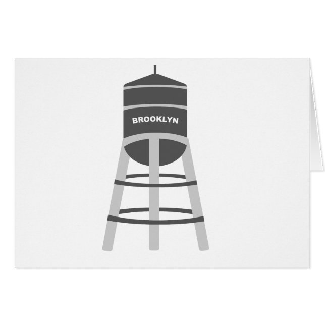 Brooklyn Water Tower (Voorkant Horizontaal)