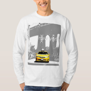 Brooklyn Yellow Tax Nyc New York City Mannen T-shirt