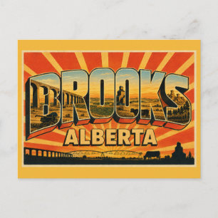 Brooks Alberta Diverse Landbouw Briefkaart
