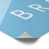 Brooks House Hotel Retro Poster (Hoek)