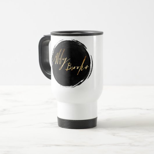 Brooks logo reismoug reisbeker (Voorkant links)