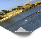 Brooks Point & Mt. Baker - Impression d'art fine (Coin)