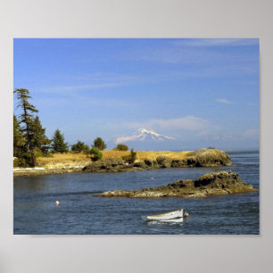 Brooks Point & Mt. Baker - Kunstprint Poster