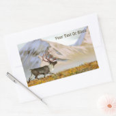 Brooks Range Cariou Rechthoekige Sticker (Envelop)