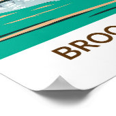 Brooks Range Mountains Alaska Vintage Poster (Hoek)