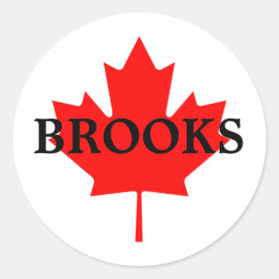 BROOKS RONDE STICKER
