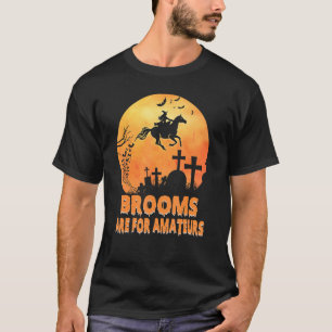 Broom: Amateurs heks Horse Hallow T-shirt