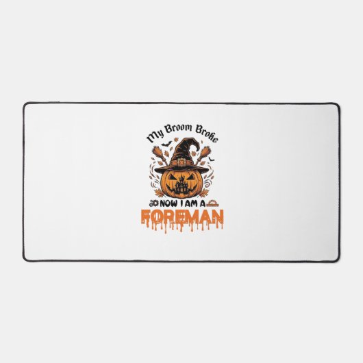 Broom Broke Now Am Foreman Halloween Pumpkin_1 (Recto)