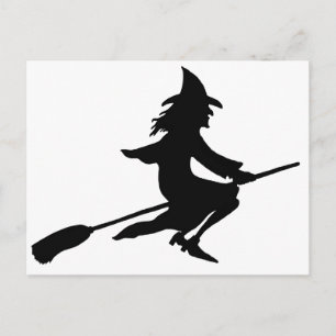 Broom heks briefkaart