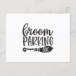 Broom parking 50c briefkaart