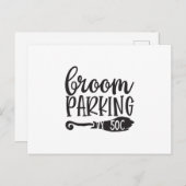 Broom parking 50c briefkaart (Voorkant / Achterkant)