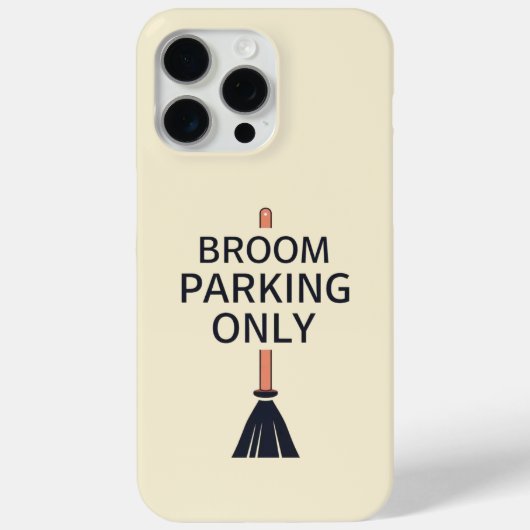 Broom Parking Only Witch Telefoonhoesje Case-Mate iPhone Case (Achterkant)