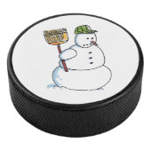 Broom Sneeuwman hockey puck (3/4)