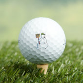 Broom Snowman 2023 Titleist Pro V1 balles de golf  (T-shirt Insitu)