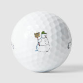 Broom Snowman Callaway Supersoft balles de golf 12 (Recto)