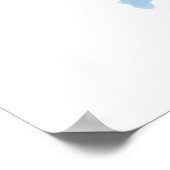 Broom Snowman matte poster (Hoek)