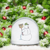 Broom Snowman snow globe Sneeuwbol (Kerstmis)