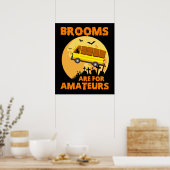 Brooms voor amateurs poster (Keuken)