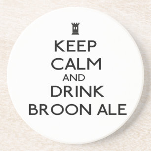 Broon ale onderzetter