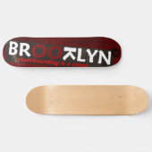 BROOTLYN Skateboarden is een misdaad Skateboard (Horizontaal)