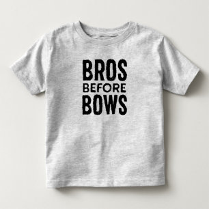Bros voor Bows Toddler Shirt