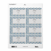 Brosche Etiket (Full Sheet)