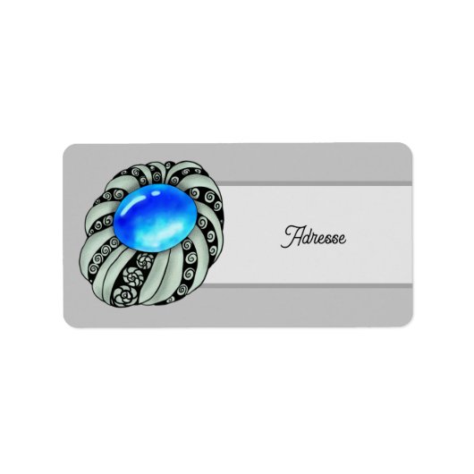 Brosche Etiket (Voorkant)