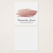 Brosse à huile d'or Rose moderne, Écran de bijoux (Devant & derrière)