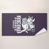 Brosse à lait - Chats à couchage mignon (Serviette de bain)