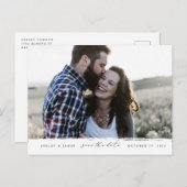 Brosse Arête Enregistrer la carte postale Date (Devant / Derrière)