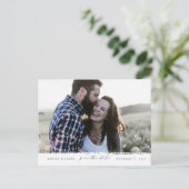 Brosse Arête Enregistrer la carte postale Date (Debout devant)