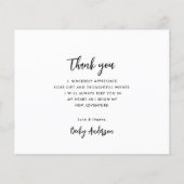 brosse blanche merci carte de remise des diplômes (Dos)