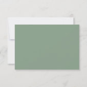 Brosse blanche Sage Peach Floral RSVP (Dos)