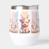 Brosse branchée Pâques Vin de vache (Gauche)