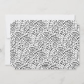 Brossé Carte photo de jour d'année Faux Gold (Dos)