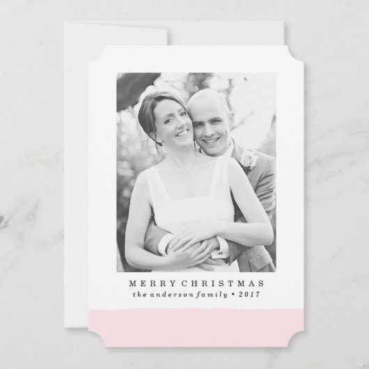 Brossé | Carte photo de vacances (Devant)