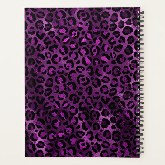 Brosse de léopard violet (Dos)