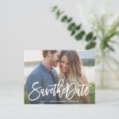 Brossé Enregistrer la carte postale Date (Debout devant)